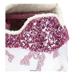 MONNALISA sneaker tinta unita con stampa e lacci Bianco per Bambina 8CD020 BIANCO MONNALISA 