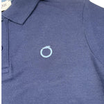 Trussardi Polo Tinta Unita con Logo Mezza Manica per Bambino TIP25014POJ BLU TRUSSARDI 