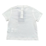 Etro T-Shirt Girocollo Tinta Unita con Stampa per Neonata GU8011X BIANCO ETRO 