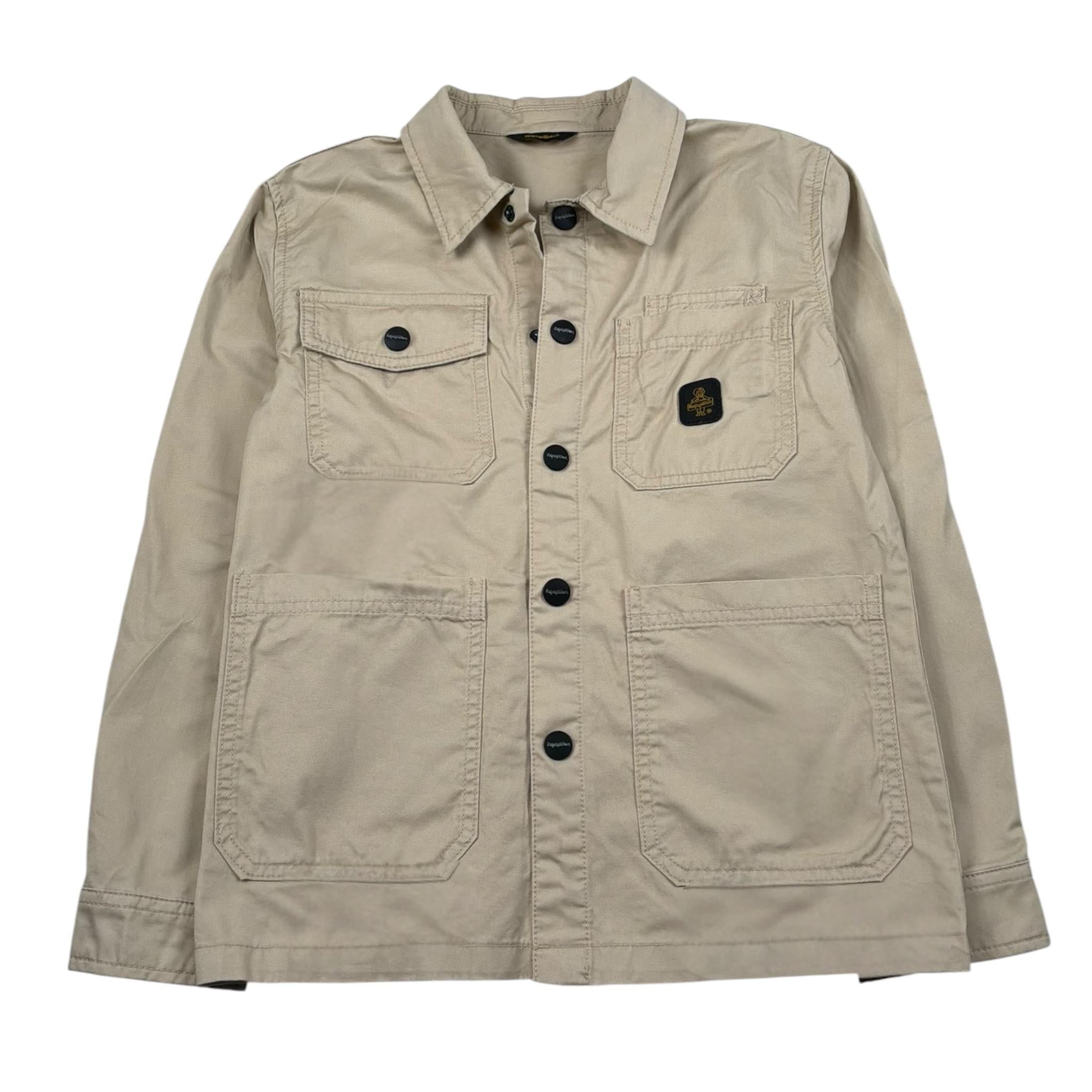 Refrigiwear Camicia Manica Lunga Tinta Unita per Bambino 135JRMJS25 BEIGE REFRIGIWEAR 