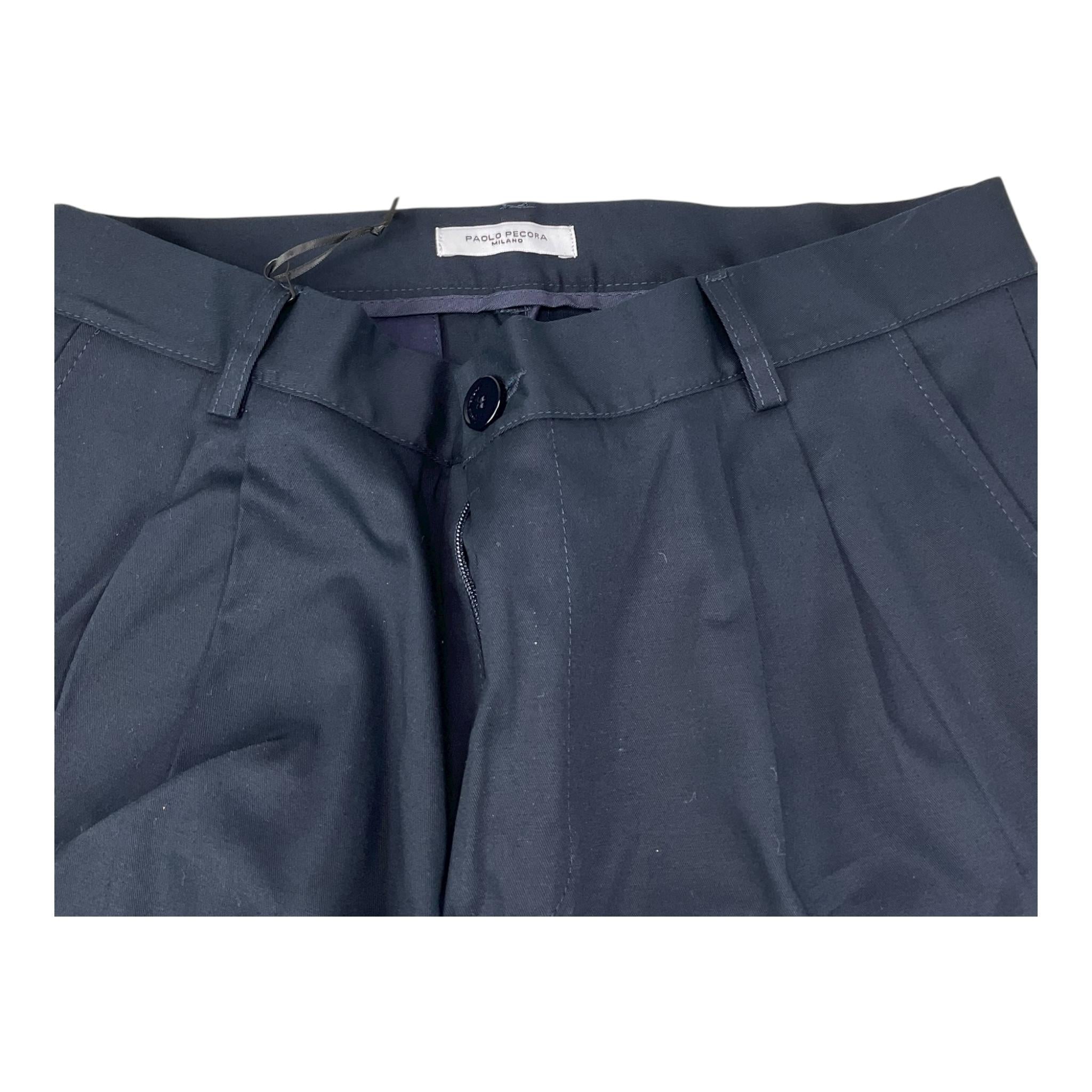 Paolo Pecora Pantalone Tinta Unita con Tasche Americane per Bambino PP4082X BLU PAOLO PECORA 
