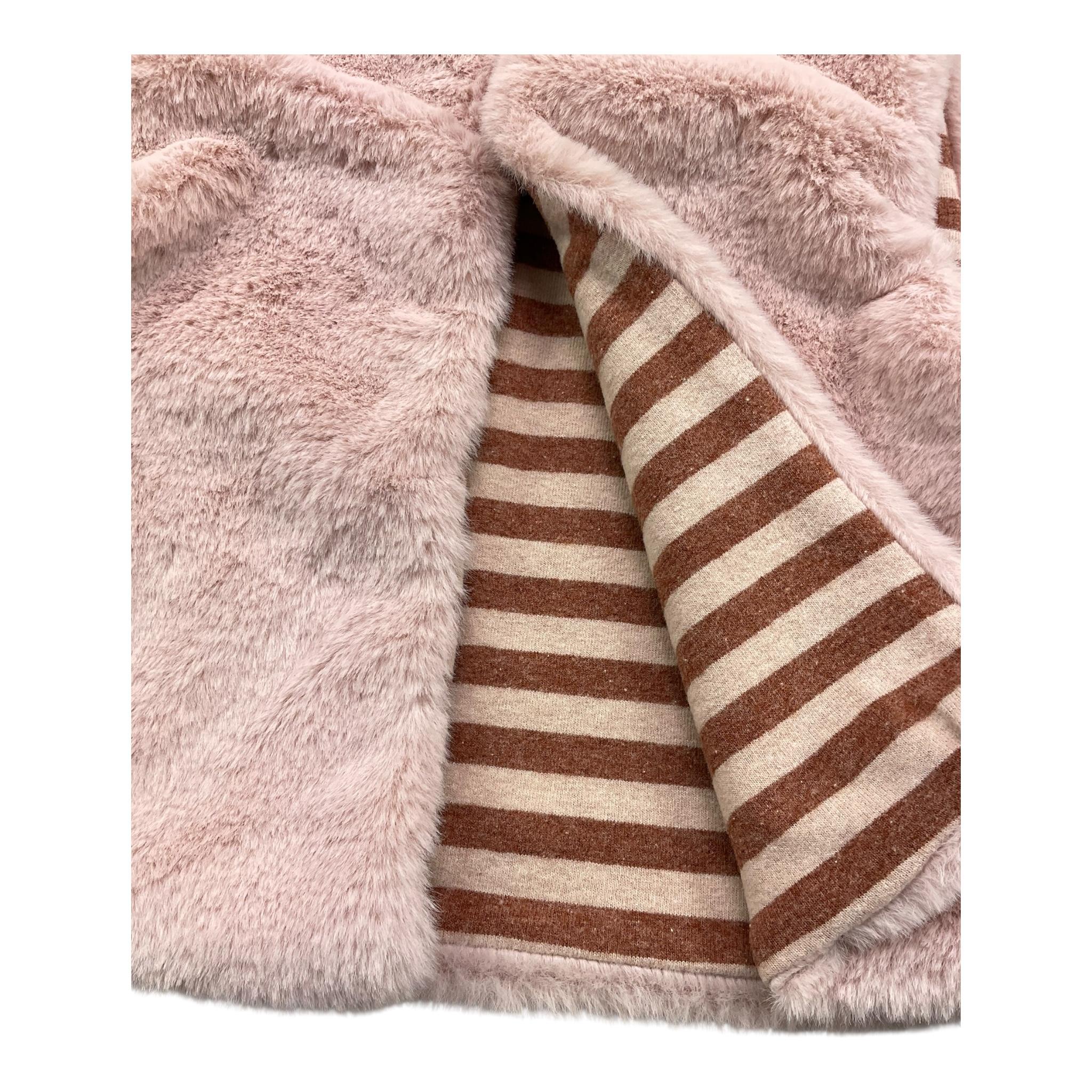 NANAN gilet tinta unita cn interno in contrasto Rosa per Bambina I2445336R ROSA NANAN 