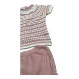 Juliana Completo 2 Pezzi T-Shirt Maglia-Culotte per Neonata 25061 ROSA JULIANA 