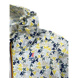 K-Way Giubbino Tinta Unita con Zip E Cappuccio per Neonato K2137YWO BIANCO K-WAY 