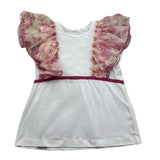 Monnalisa Completo 2 Pezzi T-Shirt-Gonna per Bambina 719702 PANNA MONNALISA 