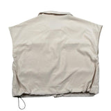 Manila Grace Camicia Mezza Manica Tinta Unita per Bambina 121SMJS25 BEIGE MANILA GRACE 