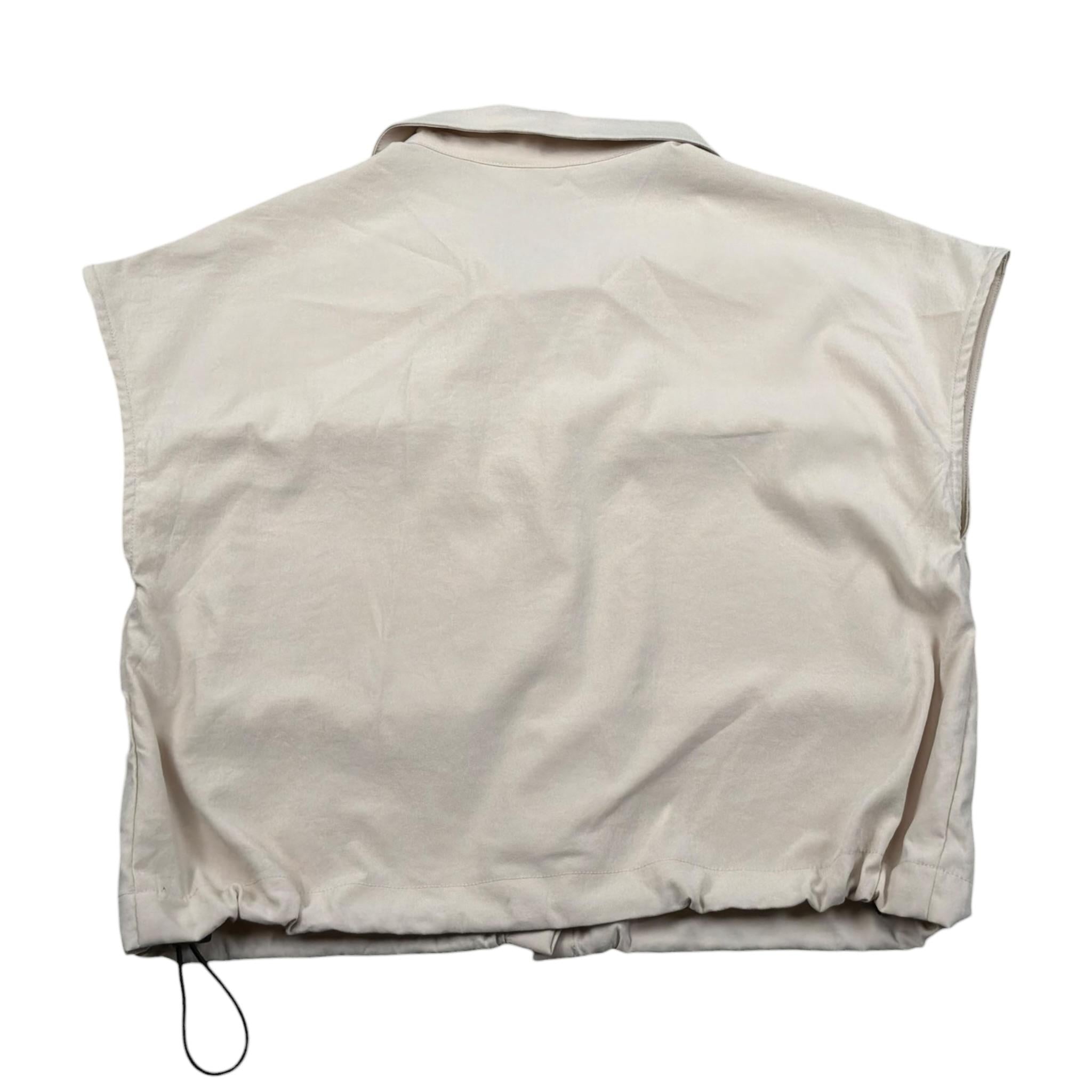 Manila Grace Camicia Mezza Manica Tinta Unita per Bambina 121SMJS25 BEIGE MANILA GRACE 