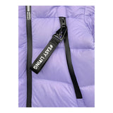 MONTEREGGI giubbino tinta unita con zip e cappuccio Lilla per Bambina FW48201 LILLA MONTEREGGI 