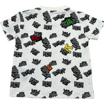 John Richmond T-Shirt Girocollo Tinta Unita con Stampe per Neonato RIP26114TS BIANCO JOHN RICHMOND 