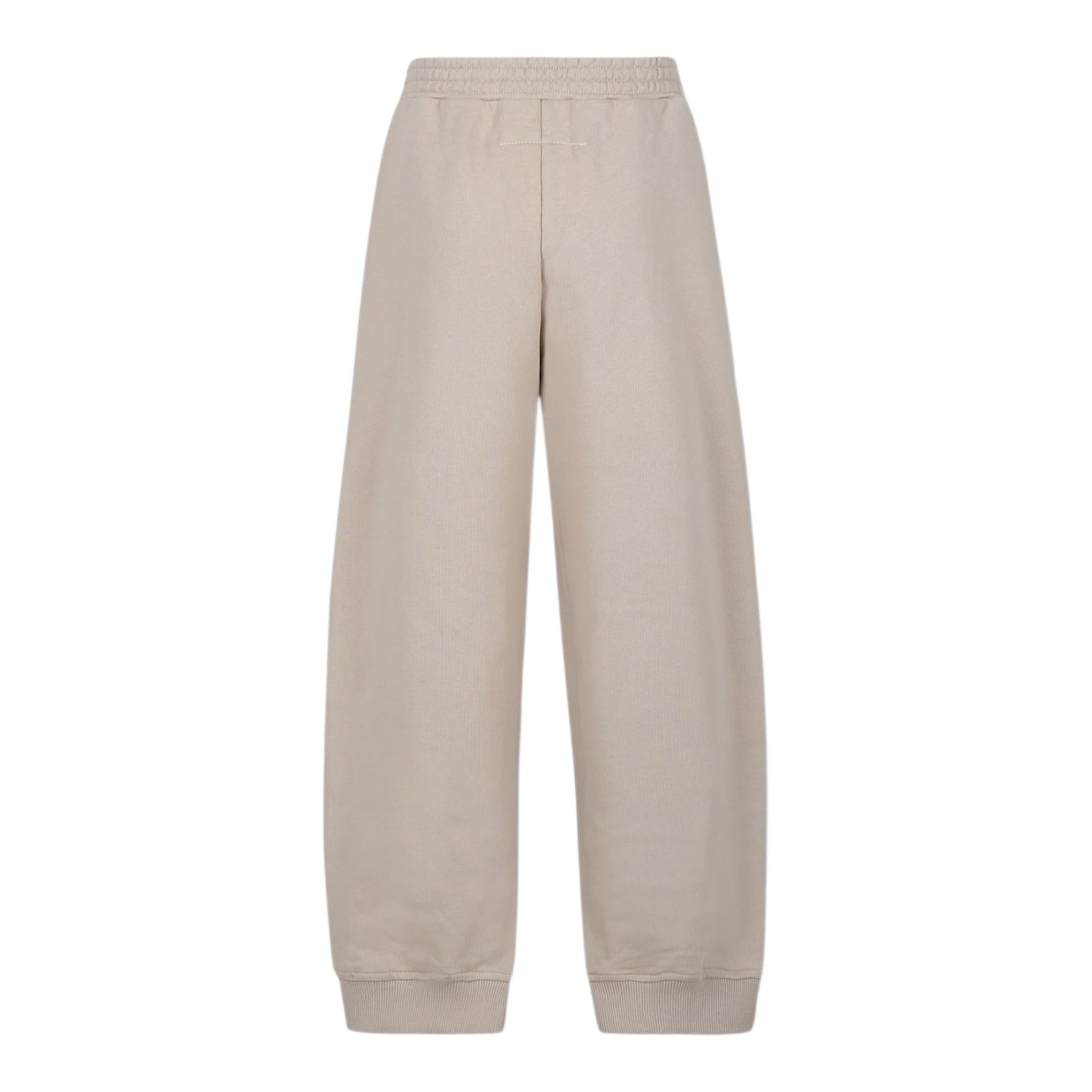 MAISON MARGIELA pantalone modello tuta tinta unita con stampa Beige per Bambina M60693 BEIGE MAISON MARGIELA 