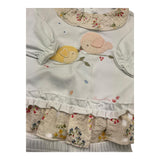 Barcellino Completo 2 Pezzi Shirt-Ghettina per Neonata 121008 BIANCO BARCELLINO 