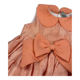 Marlu' Abito Giromanica Tinta Unita per Neonata EM823 ARANCIONE MARLU' 