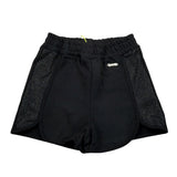 Disclaimer Short tinta unita con Trafori Nero per Bambina 25EDK58547X NERO DISCLAIMER 