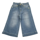 M+E' Jeans tinta unita Modello Palazzo Azzurro per Bambina UE1706NX AZZURRO M+E' 