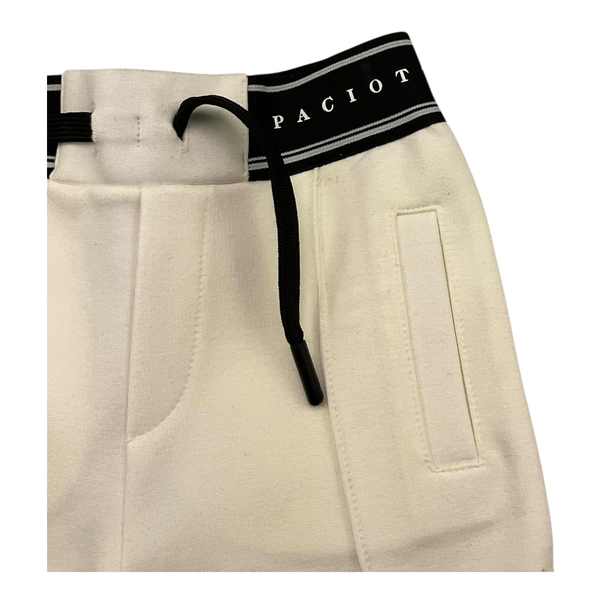 CESARE PACIOTTI pantalone tuta tinta unita con elastico in vita logato Panna per Neonato PFP5350BN PANNA CESARE PACIOTTI 