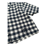 Max&Co. Camicia Mezza Manica Fantasia Quadri per Bambina MX0123 BIANCO/BLU MAX&Co. 