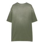N°21 T-Shirt Tinta Unita Girocollo con Stampa per Bambino N2103J VERDE N°21 