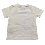 Iceberg T-Shirt Girocollo Tinta Unita con Stampe In Contrasto per Neonato TSICE5106B BIANCO ICEBERG 