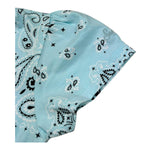 Saint Barth Abito Mezza Manica Tinta Unita Stampa Fantasia per Bambina LEILA AZZURRO SAINT BARTH 