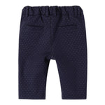 Minibanda Pantalone Tinta Unita con Elastico In Vita per Neonato 3B622 BLU MINIBANDA 