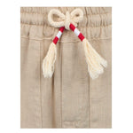 Saint Barth Pantalone Tinta Unita con Elastico In Vita per Neonato CALAIS BEIGE SAINT BARTH 