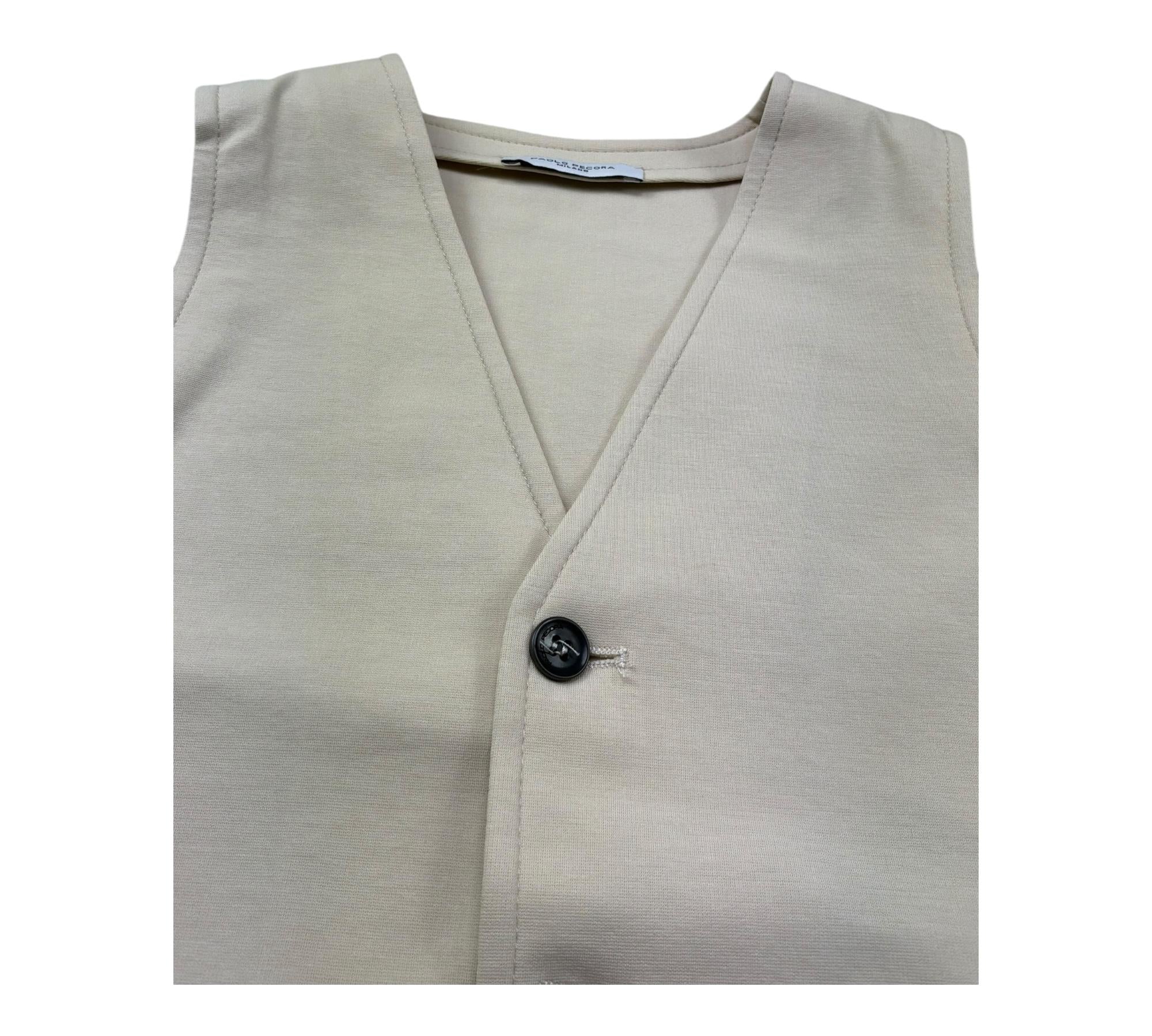 Paolo Pecora Gilet Tinta Unita per Bambino PP4208 SABBIA PAOLO PECORA 