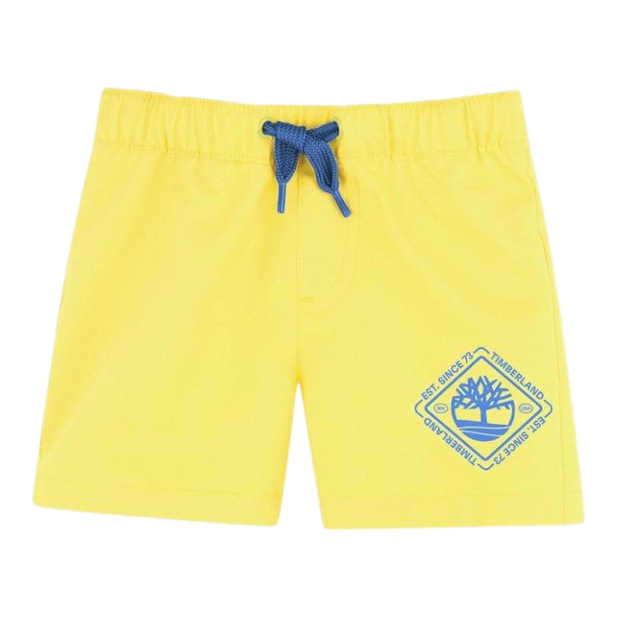 Timberland Costume Tinta Unita con Logo per Bambino T60481J GIALLO TIMBERLAND 