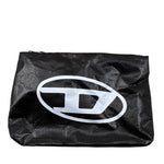 Diesel Pochette Tinta Unita con Zip E Logo per Bambina J02130 NERO DIESEL 