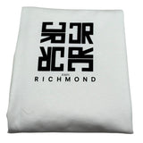 John Richmond Coperta Tinta Unita con Stampa per Neonato RLP26003CE BIANCO JOHN RICHMOND 