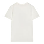 Stella Mccartney T-Shirt Girocollo Tinta Unita con Stampa per Bambina TW8A41 BIANCO STELLA McCARTNEY 