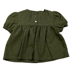 ILFAROBIMBI completo 2 pezzi camicia-pantalone palazzo Verde per Neonata IFB50104 VERDE ILFAROBIMBI 