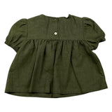 ILFAROBIMBI completo 2 pezzi camicia-pantalone palazzo Verde per Neonata IFB50104 VERDE ILFAROBIMBI 