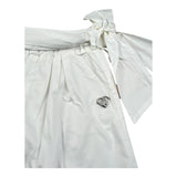 Liu Jo Pantalone Tinta Unita Modello Palazzo per Neonata KA5063NX BIANCO LIU JO 