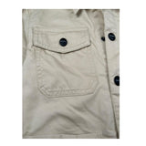 Refrigiwear Camicia Manica Lunga Tinta Unita per Bambino 135JRMJS25 BEIGE REFRIGIWEAR 