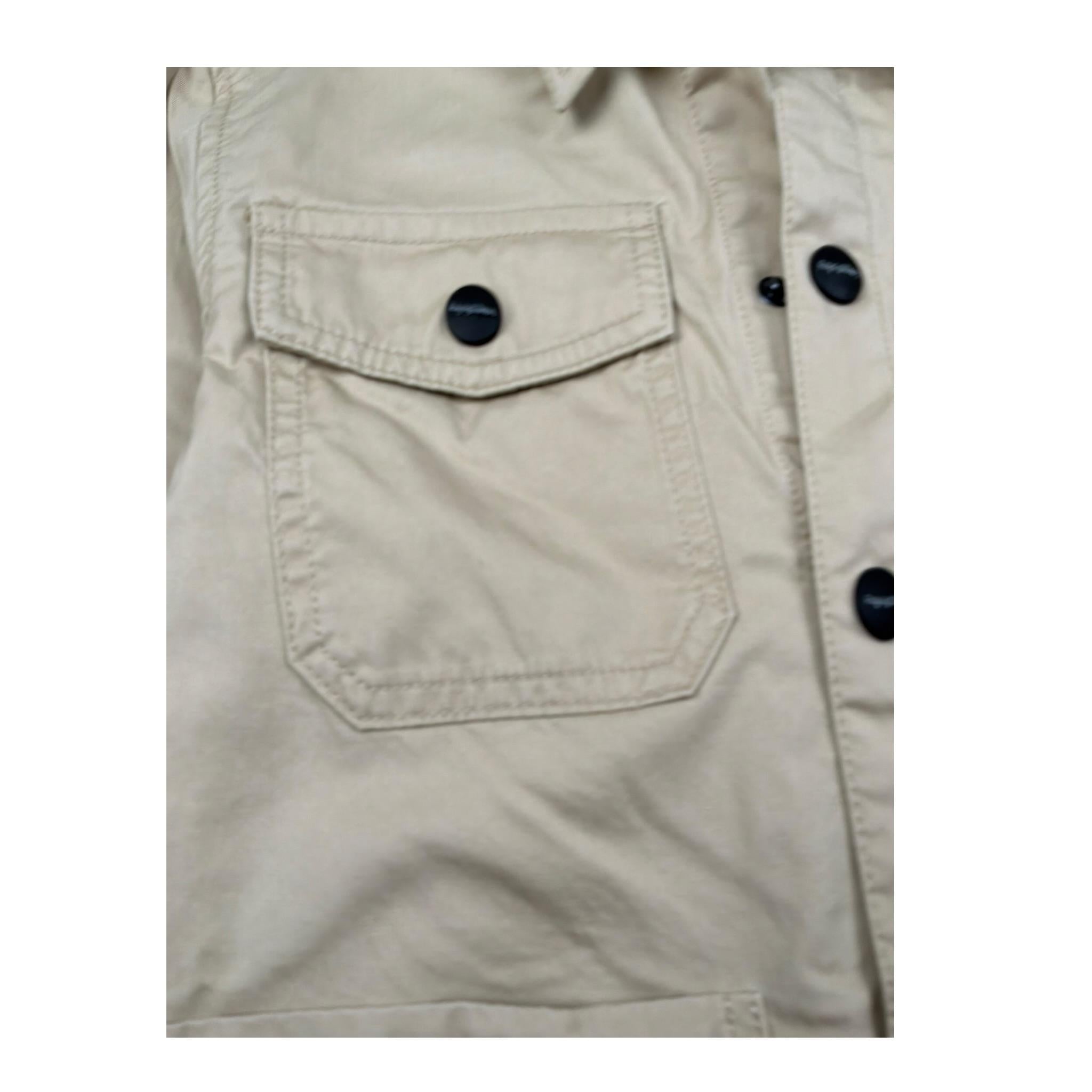 Refrigiwear Camicia Manica Lunga Tinta Unita per Bambino 135JRMJS25 BEIGE REFRIGIWEAR 