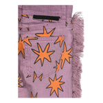 STELLA McCARTNEY jeans tinta unita con stampa  Viola per Bambina TV6B00 VIOLA STELLA McCARTNEY 