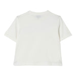 Fay T-Shirt Tinta Unita con Stampa per Bambino FW8A21 PANNA FAY 