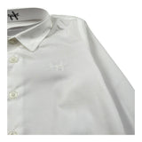 Il Gufo Camicia Body Manica Lunga Tinta Unita per Neonato P25MB036C0066 BIANCO IL GUFO 