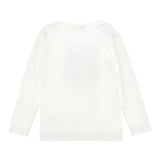 MONNALISA shirt girocollo tinta unita cn stampa frozen Bianco per Bambina 19D610 BIANCO MONNALISA 