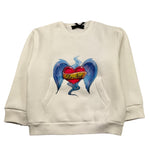 DO NOT CONFORM felpa chiusa girocollo tinta unita con stampa in contrasto Panna per Neonato DFE04N PANNA DO NOT CONFORM 