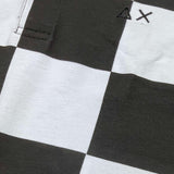 Suns68 Polo Mezza Manica Bicolore con Fantasia per Bambino CPA35329 BIANCO/NERO SUNS68 