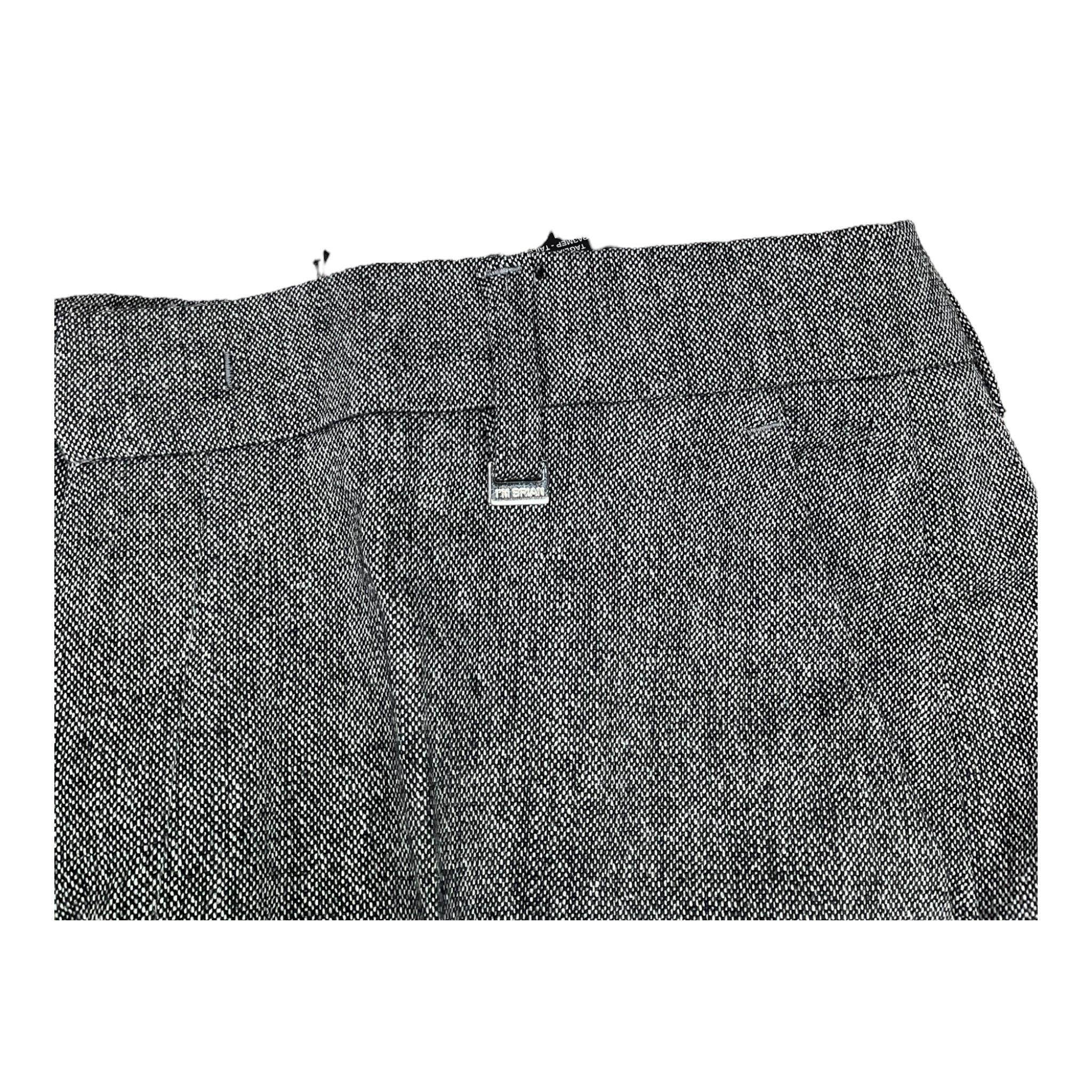 I'M BRIAN pantalone tinta unita con girovita regolabile Grigio per Bambino PA3075J GRIGIO I'M BRIAN 