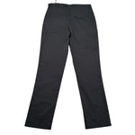 Daniele Alessandrini Pantalone Tinta Unita con Girovita Regolabile con Catena per Bambino 1235P11722 NERO DANIELE ALESSANDRINI 