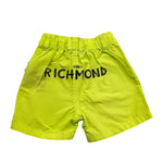 John Richmond Bermuda Tinta Unita con Logo per Neonato RIP24123BE6SN VERDE JOHN RICHMOND 
