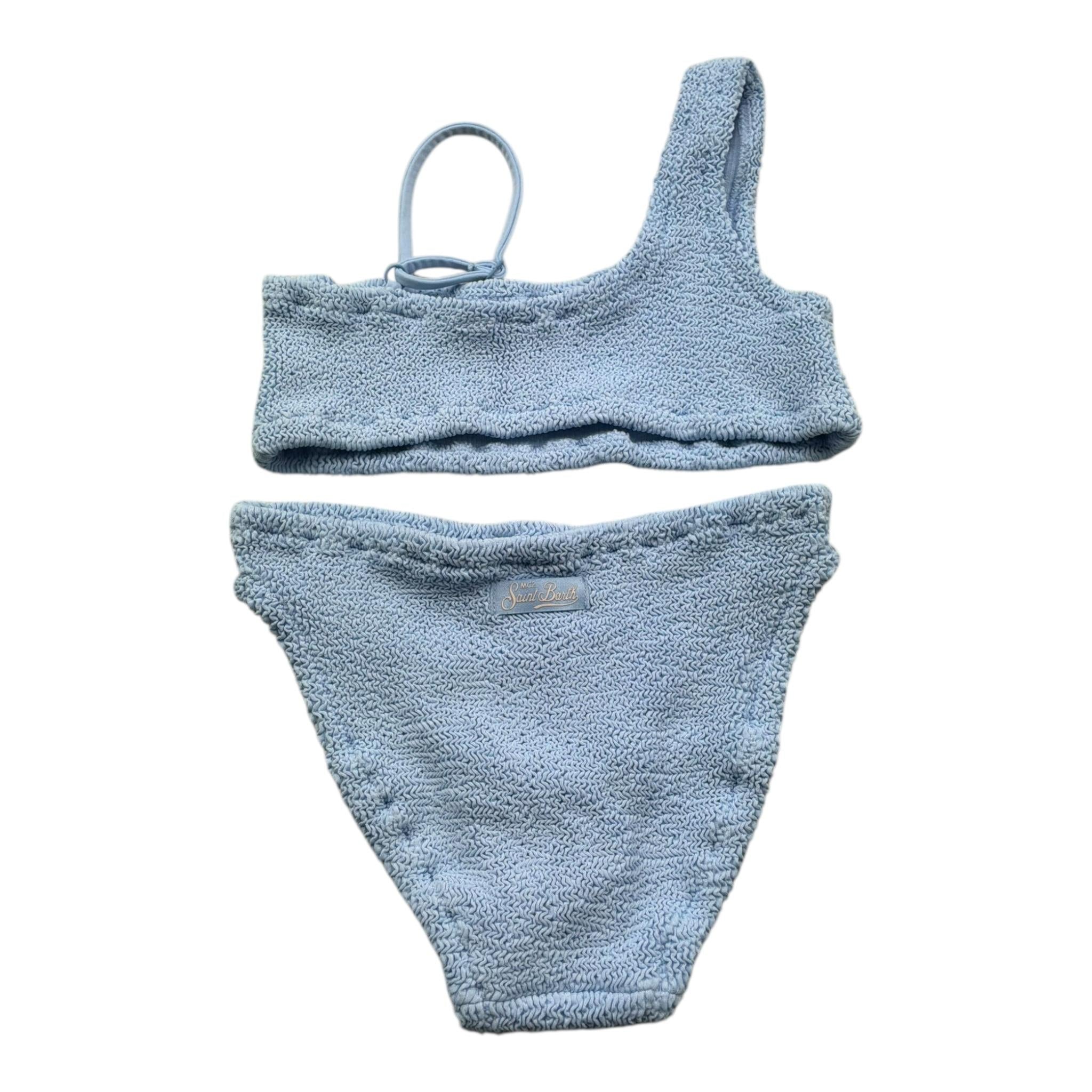 Saint Barth Costume 2 Pezzi Fascia-Mutandina per Bambina VIVY AZZURRO SAINT BARTH 