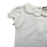 J.O. Milano Body Mezza Manica Tinta Unita per Neonata 571X1 PANNA J.O. MILANO 