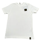 F**K T-Shirt Girocollo Tinta Unita con Logo per Bambino FJ234111WH BIANCO F**K 