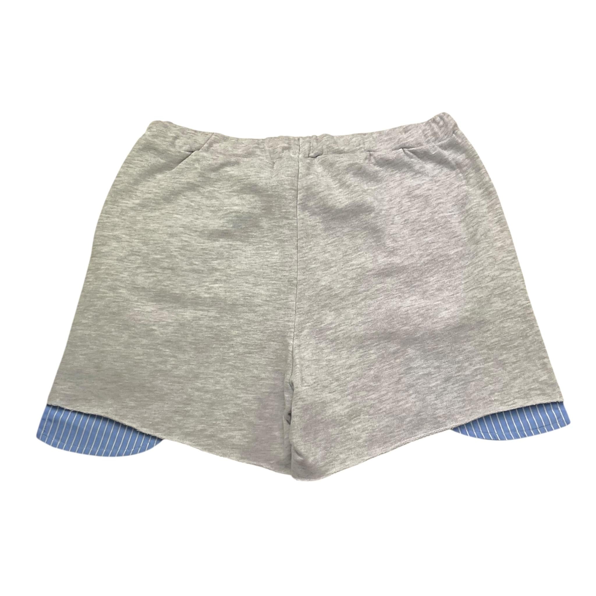 Replay Short Tinta Unita con Elastico In Vita per Bambina SG9640 GRIGIO REPLAY 