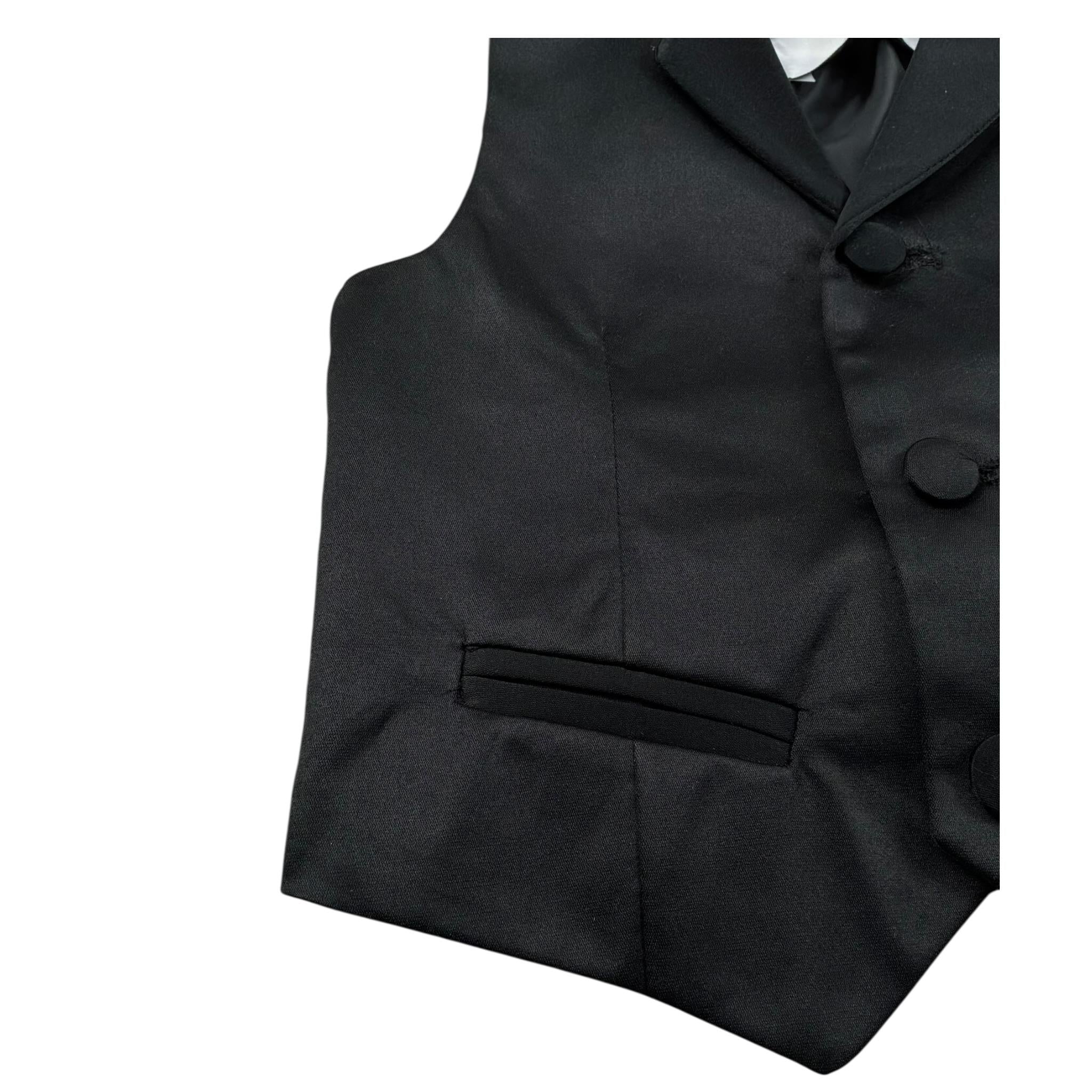 Shako' Gilet Tinta Unita per Neonato SHGI NERO SHAKO' 