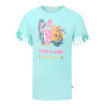 Billieblush Abito Tinta Unita con Paillettes per Neonata U20980N VERDE ACQUA BillIEBLUSH 